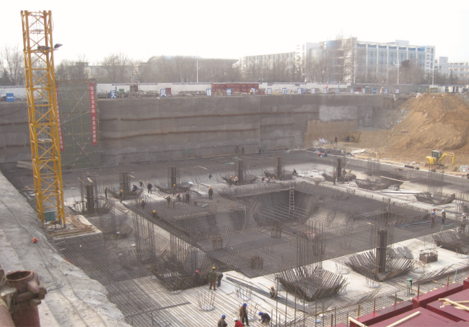 汇金大厦6.0米基础